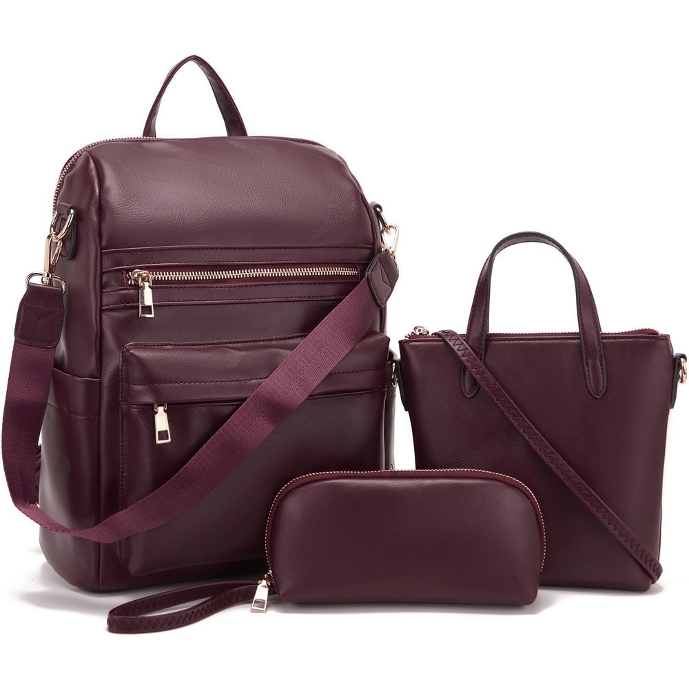 Medium Backpack Purse for Women Convertible Travel Soft Backpacks Ladies💞